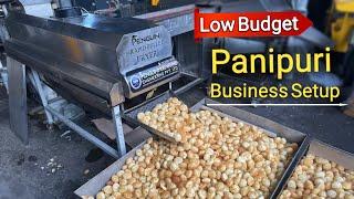 Small Pani Puri Machine  Setup Pani Puri Business In Low Budget