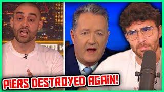 Piers Morgan DEBATES Pro-Palestinian Rapper Lowkey  Hasanabi Reacts to Uncensored