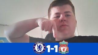 CHELSEA FAN REACTION CHELSEA 1-1 LIVERPOOL