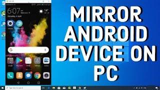 How to Setup GenyMobile Scrcpy  How to Mirror your Android Screen to PC  with Scrcpy