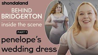 Behind Bridgerton - Inside the Scene Penelopes Wedding Dress Part 1  Shondaland