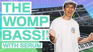 I FINALLY FIGURED OUT THE WOMP BASS Serum Drum & Bass Tutorial 2020