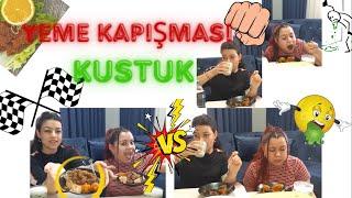 ÇİĞKÖFTE  YEME KAPIŞMASI  cezalıııı ⏰#challenge #yemek #yaris#sushi sushi#cigkofte