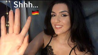 ASMR Deutsch I Ich bringe dich zum EINSCHLAFEN   Gesichtsmassage germandeutsch