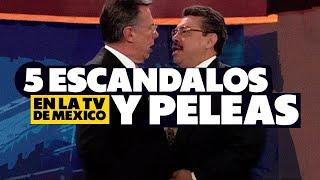 5 ESCÁNDALOS Y PELEAS EN PROGRAMAS TV EN MÉXICO ¡EN VIVO