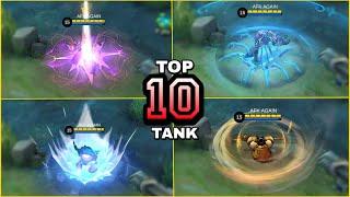 TOP 10 BEST TANK FOR SEASON 33  MOBILE LEGENDS