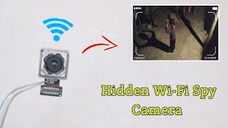 How To Make A Wi-Fi Spy Camera  Hidden wireless camera for home 2024