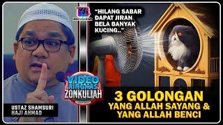 TAZKIRAH  3 Golongan Yang Allah Sayang & Benci Ujian Jiran Bela Kucing - Ustaz Shamsuri Ahmad