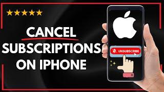  How to CANCEL SUBSCRIPTIONS ON IPHONE - FULL UPDATED GUIDE 