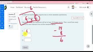 Determine Coeffienct from Multiple Substance in a Reactions