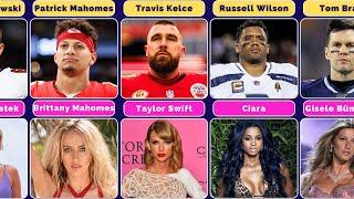 Wives and Girlfriends of NFL Players 2024