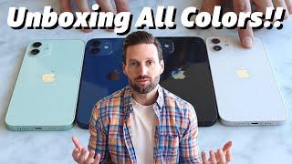 iPhone 12 UNBOXING What is THE BEST iPhone 12 COLOR??