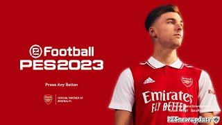 PES 2021 Menu Arsenal 20222023 by PESNewupdate