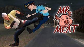 Mr.Meat pulice escape #full gamplay
