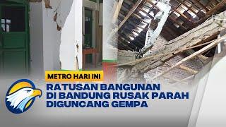 Ratusan Bangunan di Kabupaten Bandung Rusak Diguncang Gempa Metro Hari Ini