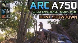 Hunt Showdown - Arc A750  Great Experience - 1080P  1440P