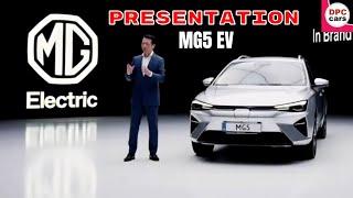 New MG5 Electric Presentation