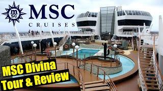 MSC Divina Cruise Ship Tour & Review with The Legend