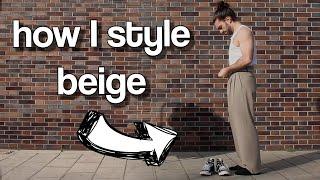 How I Style Beige Pants