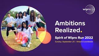 Spirit of Wipro Run 2022 #AmbitionsRealized