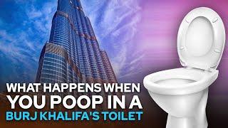 What Happens When You Poop in A Burj Khalifas Toilet