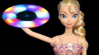 Glow in the Dark Spinners  Elsa & Anna toddlers - Fidget Spinner