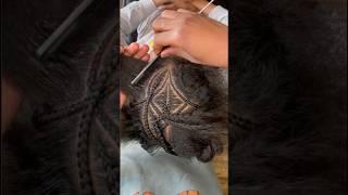 Manbun Design Braids by The Hairchanic