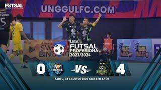 FULL MATCH LIGA FUTSAL PROFESIONAL 20232024 Kancil WHW vs Bintang Timur Surabaya FC