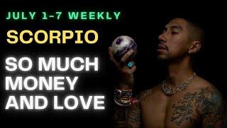 SCORPIO  The Long-Awaited Abundance of Love and Wealth   JULY TAROT HOROSCOPE