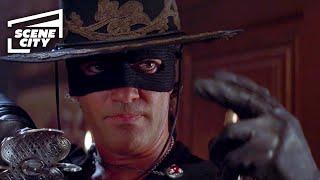 The Mask of Zorro Two Versus One Sword Fight Scene Antonio Banderas 4K HD Clip