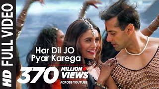 Full Video Har Dil Jo Pyar Karega Title Song Salman KhanRani Mukherjee Udit Narayan Alka Yagnik