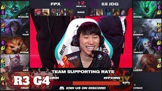 JDG vs FPX - Game 4  Round 3 LPL Spring 2021 playoffs  JD Gaming vs FunPlus Phoenix G4