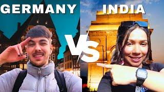 FRANKFURT vs DELHI Ultimate Street Walk Challenge  Germany & India Collaboration