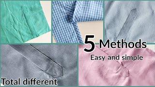 5 useful methods official sleeve placket stitching  5 perfect ways to sew a sleeve placket