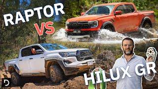 Toyota HiLux GR Sport Vs Ranger Raptor Showdown Which Off-roader Reigns Supreme in the Real World?