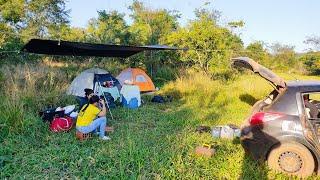 Grande Prejuízo no Acampamento  Tivemos que abandonar a pescaria de Trairão