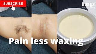 How to do rica underarms waxing?? rica wax?? Day 4