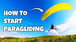 HOW TO START PARAGLIDING - Easy Tips & Tricks For Starting Don’t Try This At Home..