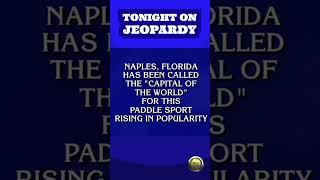 Pickleball on Jeopardy #pickleball #shorts