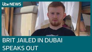 Brit jailed for 25 years in Dubai  speaks of shocking conditions in call to mum  ITV News