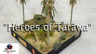 135 WW2 Diorama  Battle for Tarawa