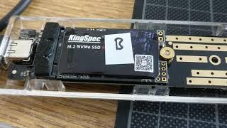 Kingspec 128GB M.2 NVMe  SSD FAILURE - BEWARE