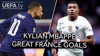 KYLIAN MBAPPÉ GREAT FRANCE GOALS