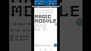 Magic Module No Root For All Games Lag Fix