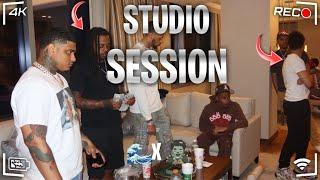 BABYFACE RAY & VEEZE LINK UP    Studio Vlog 