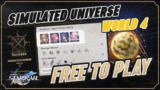 Simulated Universe World 4 CLEARED Free To Play Setup HonkaiStar Rail