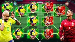 Thank You Brazil X Portugal Special Squad Builder - FIFA Mobile 23