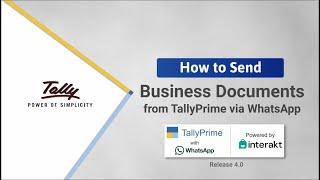 How to Send Documents from TallyPrime Through WhatsApp  TallyHelp