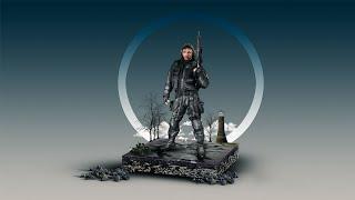 3D Soldier Digital Art Photoshop Manipulation Tutorial