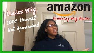 CHEAP Amazon Wig Unboxing Review 360 Frontal by Unice Hair Bettyou Series  iAMERICA